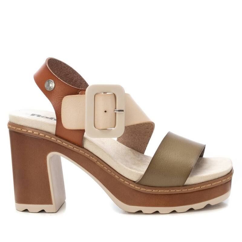 リフレッシュ レディース シューズ サンダル ヒール Womens Fashion Heeled Sandals Refresh By Xti 172843 Ice