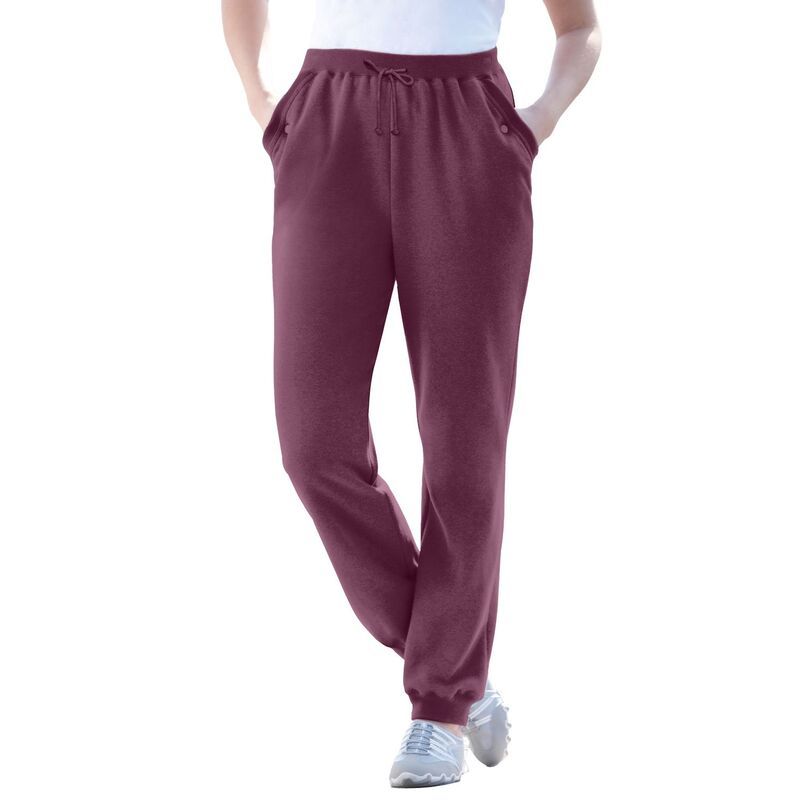 ウーマン ウィズイン レディース ボトムス カジュアルパンツ プラスサイズ トール フリース Woman Within Womens Plusize Tall Better Fleece Jogger