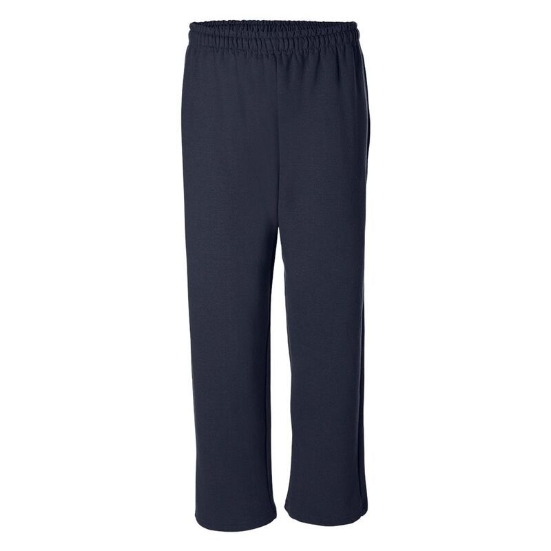 ギルダン メンズ ボトムス カジュアルパンツ Gildan Mens Heavy Blend Open Bottom Sweatpant Jogging Pants Navy ネイビー