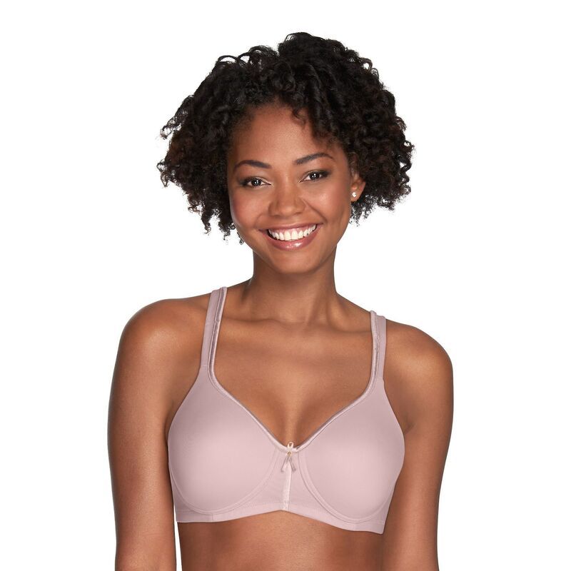 バニティフェア レディース アンダーウェア ブラジャー Vanity FairR Body Caress Wireless Bra 72335 Sheer Quartz