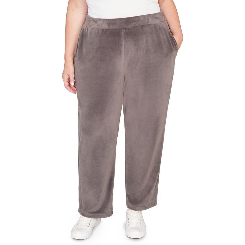 アルフレッド ダナー レディース ボトムス カジュアルパンツ プラスサイズ ニット Plusize Alfredunner Luxe Double Knit Average Length Pantsl