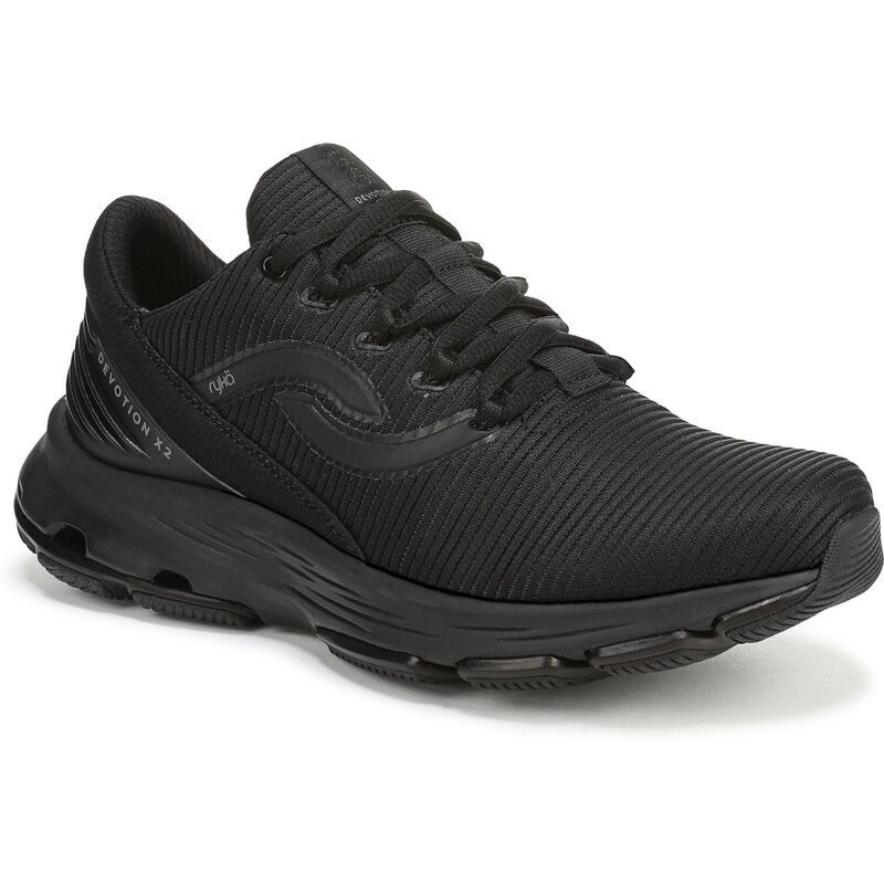 ライカ レディース シューズ スニーカー Ryka Devotion X 2 Womens Walking Sneakers Black ブラック