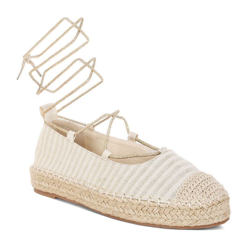 ロンドンラグ レディース シューズ サンダル London Rag Oplin Womens Espadrille Shoes Gold ゴールド