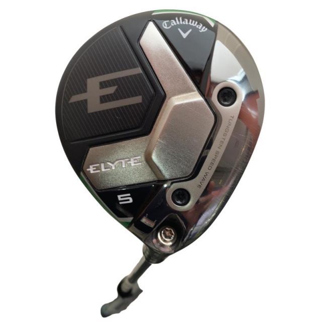 【中古】 キャロウェイ ELYTE 5W フェアウェイウッド FW VENTUS GREEN 50 for CW(ELYTE FW) (フレックスS) メンズ 男性用 右利き 右用 Dランク ゴルフクラブ