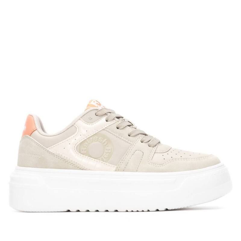 リフレッシュ レディース シューズ スニーカー レース Refresh Womens LaceUp Casual Sneakers 173109 Beige ベージュ