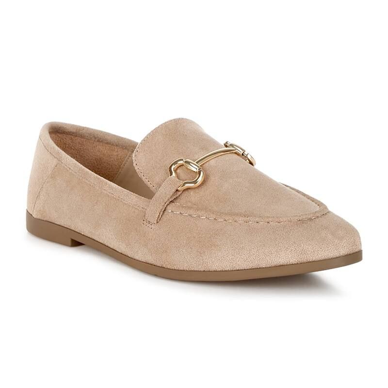 ロンドンラグ レディース シューズ スリッポン・ローファー London Rag Kingsley Womens Horsebit Detailoafers Taupe トープ