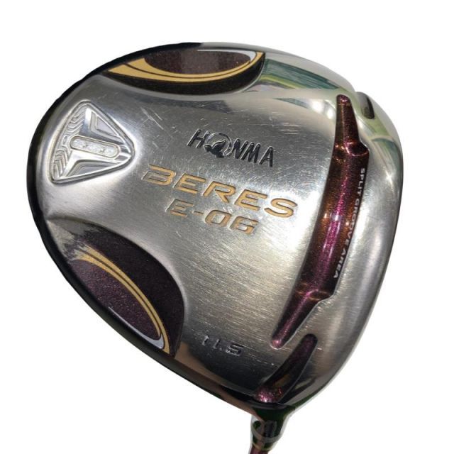【中古】 本間ゴルフ BERES E-06 11.5° レディース ドライバー DR 2S ARMRQX 38 (フレックスL) レディース 女性用 右利き 右用 Cランク ゴルフクラブ
