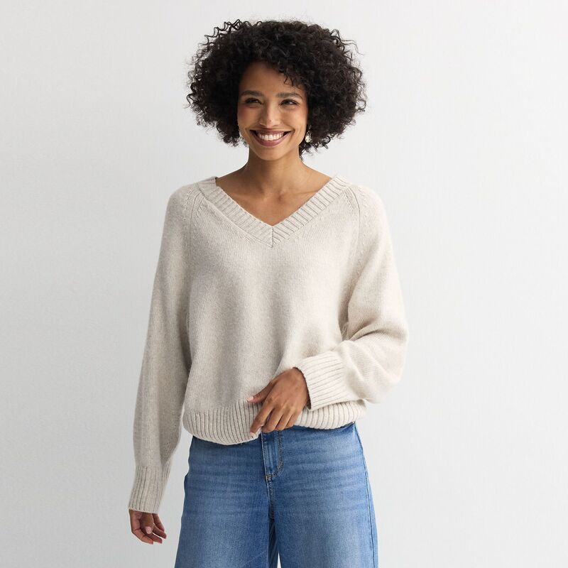 ソノマ レディース アウター ニット・セーター Vネック Womensonoma Goods For Life VNeck Pullover Sweater Sand Heather ヘザー