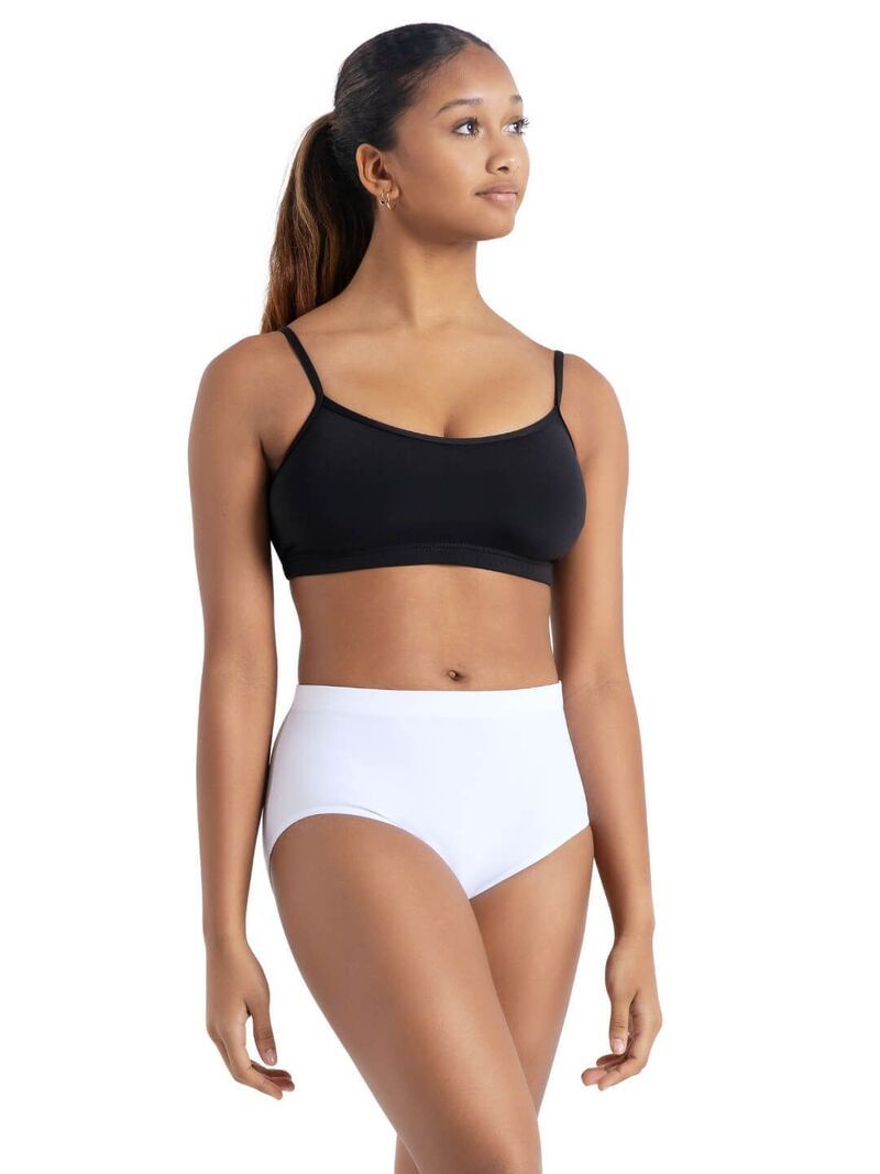 カペジオ レディース アンダーウェア ブラジャー Capezio Team Basics Camisole Bra Top Black ブラック