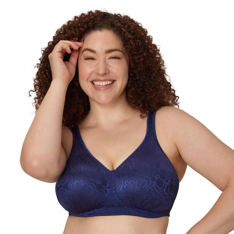 プレイテックス レディース アンダーウェア ブラジャー Playtex 18 Hour Ultimate Lift Support Wireless Bra 4745 Blue Velvet ブルー