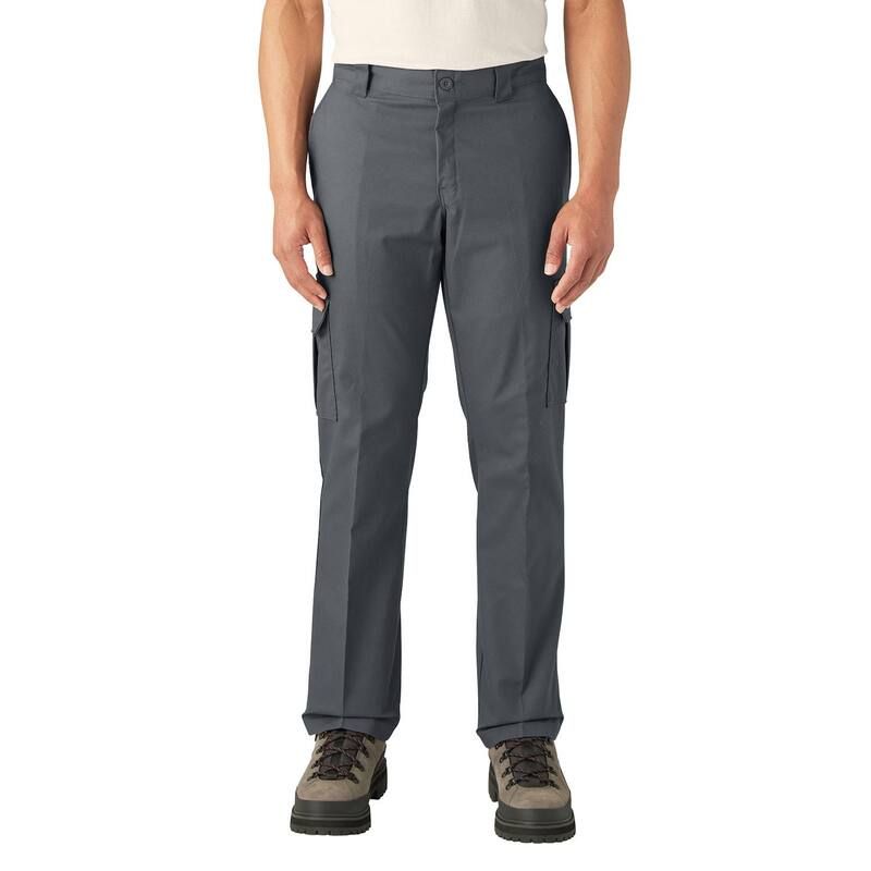 ディッキーズ メンズ ボトムス カジュアルパンツ レギュラーフィット カーゴパンツ Mens Dickies FLEX Regular Fit Cargo Pants Charcoal チャコール