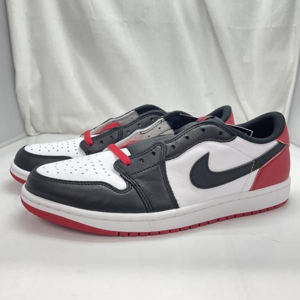 【中古】Nike Air Jordan 1 Retro Low OG Black Toe サイズ28.5cm CZ0790-106[91]