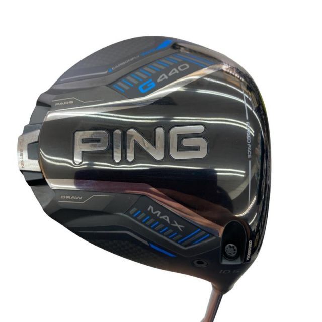 【中古】 ピン G440 MAX 10.5° ドライバー DR 純正特注シャフト (フレックスX) メンズ 男性用 右利き 右用 Bランク ゴルフクラブ