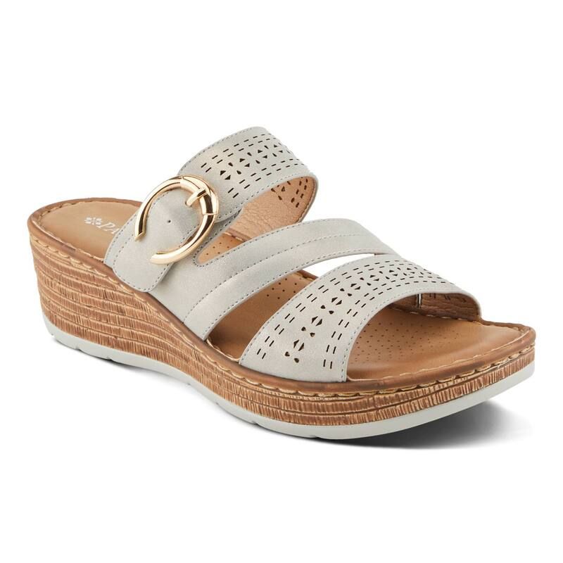 パトリシア レディース シューズ サンダル Patrizia Sharonda Womens Wedge Sandalsilver シルバー