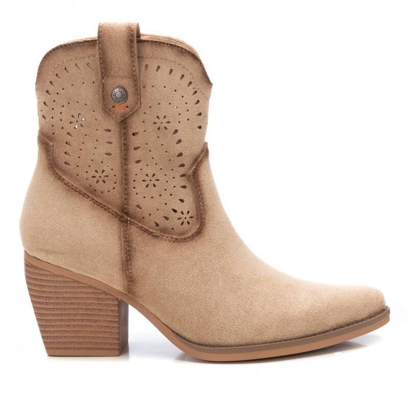リフレッシュ レディース シューズ ブーツ・レインブーツ Refresh Womens Fashion Western Booties 172518 Beige ベージュ