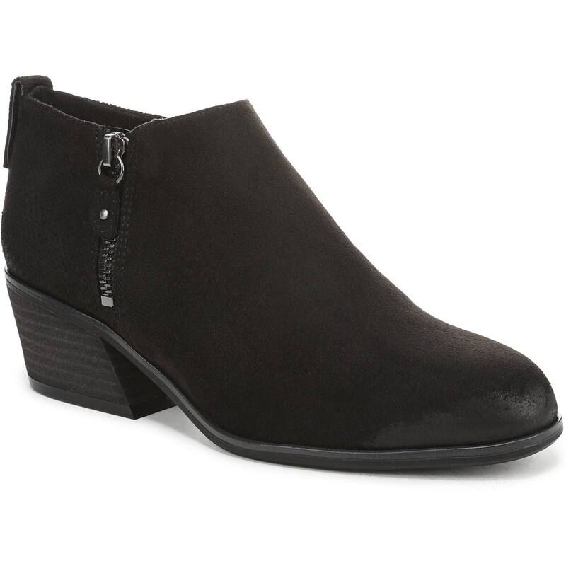 ドクター・ショール レディース シューズ ブーツ・レインブーツ ヒール Dr Scholls Lainey Womenshort Boots with Block Heel Black ブラック