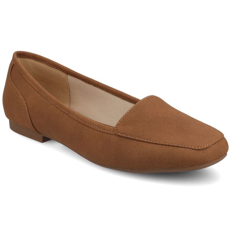 ジャーニー レディース シューズ サンダル Journee Noelia Womensquare Toe Ballet Flats In Regular Wide Width Tan タン