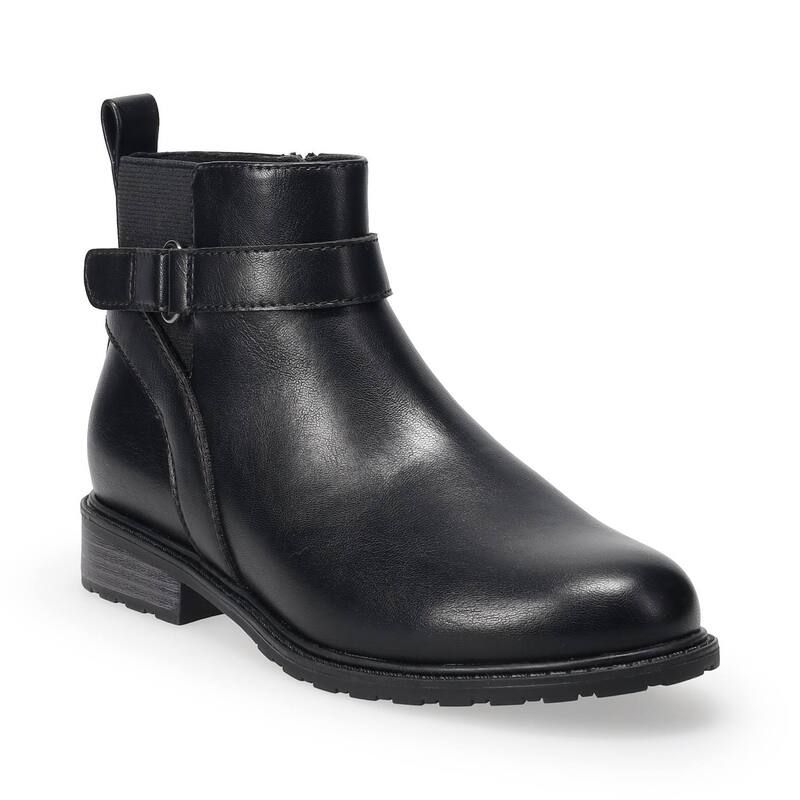 ソノマ レディース シューズ ブーツ・レインブーツ アンクル Sonoma Goods For Life Belted Womens Ankle Boots Onyx