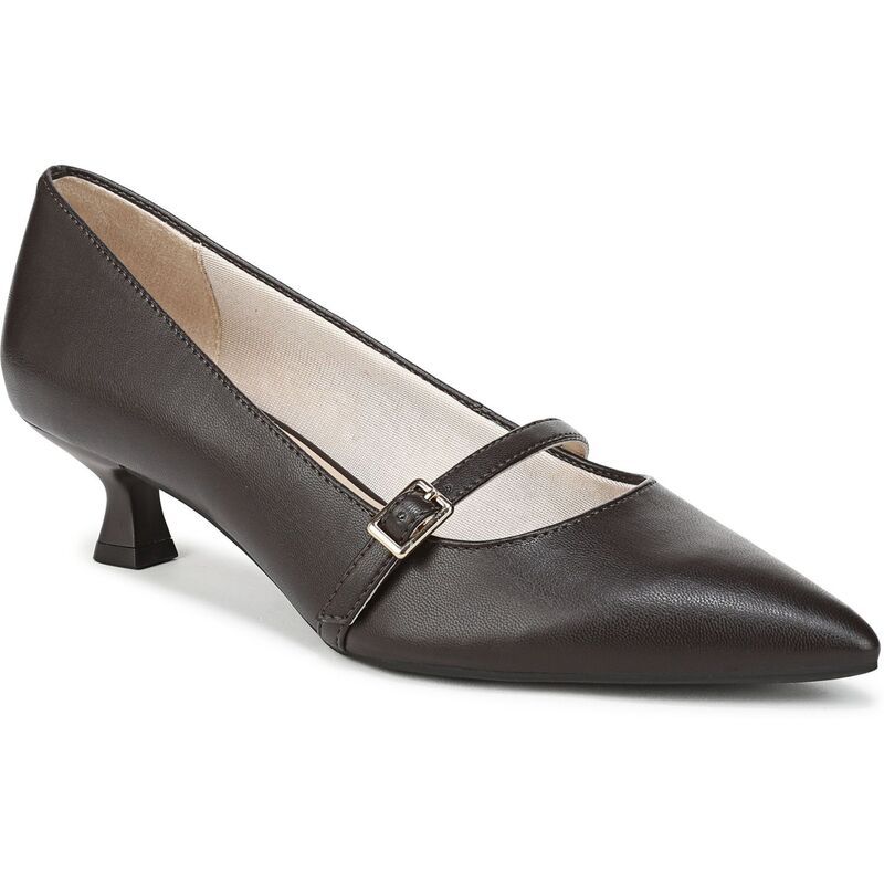 ライフストライド レディース シューズ パンプス ヒール LifeStride Madelyn Womens Mary Jane Kitten Heels Dark Chocolate チョコレート
