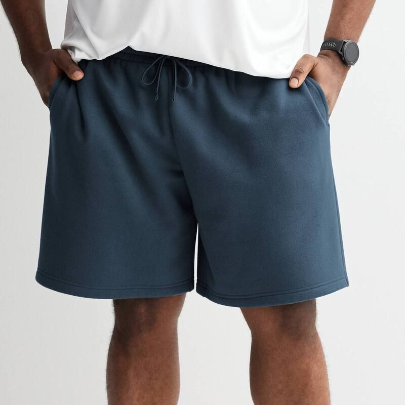Tek Gear メンズ ボトムス ハーフパンツ・ショーツ トール ショートパンツ フリース Big Tall Tek Gear Ultrasoft Fleece Shorts Common Blue
