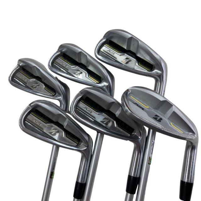 【中古】 ブリヂストン BRIDGESTONE JGR HYBRID FORGED 6S アイアンセット IR Air Speeder J J16-12I (フレックスその他) メンズ 男性用 右利き 右用 Dランク ゴルフクラブ