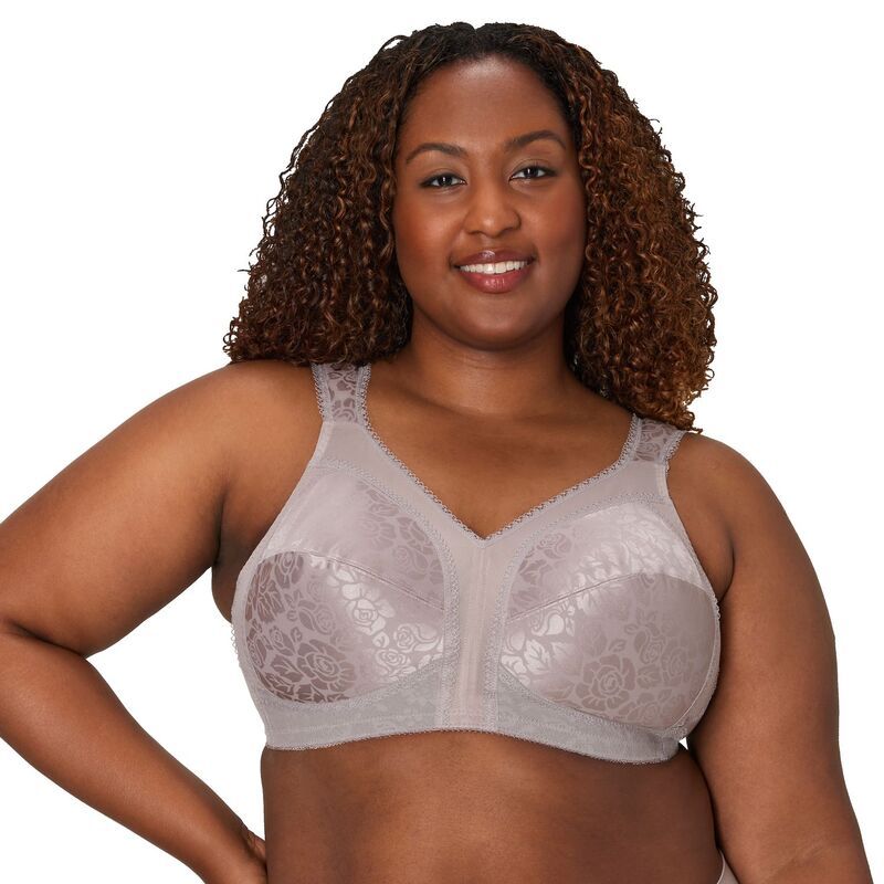 プレイテックス レディース アンダーウェア ブラジャー Playtex 18 Hour Ultimate Shoulder Comfort Wireless Bra 4693 Warm Steel