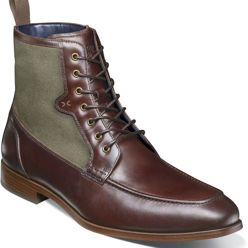 ステイシーアダムス メンズ シューズ ブーツ・レインブーツ レース Stacy Adams Brumley Mens Moc Toe LaceUp Boots Brown Multi ブラウン
