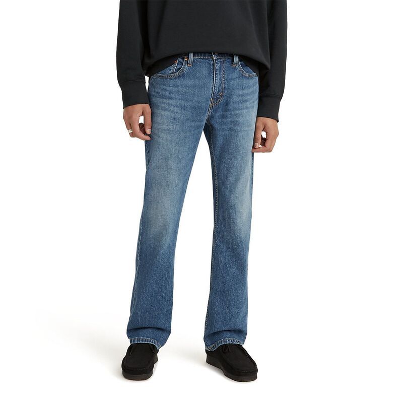 リーバイス メンズ ボトムス デニムパンツ ブーツカット ブーツ ジーンズ Mens Levis 527 Slim Bootcut Stretch Jeans Blue Tunes ブルー