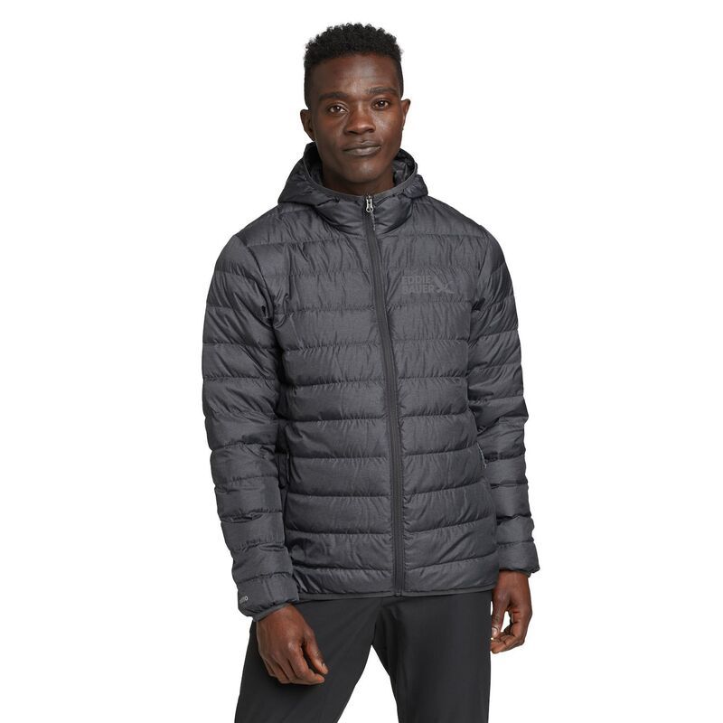 エディー バウアー メンズ アウター ジャケット・ブルゾン フーデッドジャケットール Big Tall Eddie Bauer Cirruslite Hooded Jacket Dark Smoke