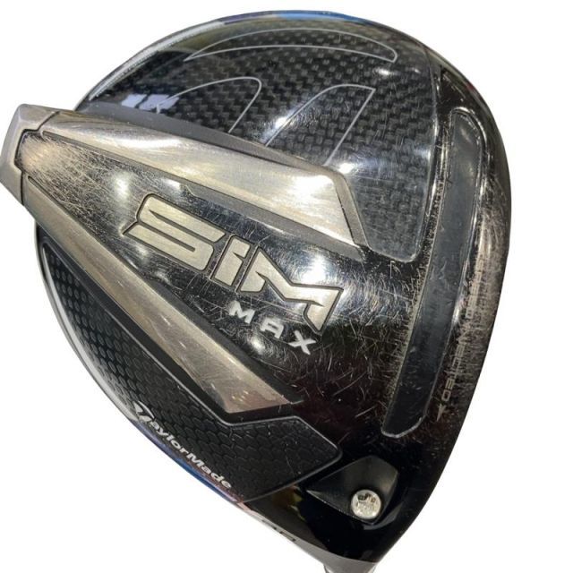 【中古】 テーラーメイド SIM MAX 9° ドライバー DR TENSEI BLUE TM50(DR) (フレックスS) メンズ 男性用 右利き 右用 Dランク ゴルフクラブ