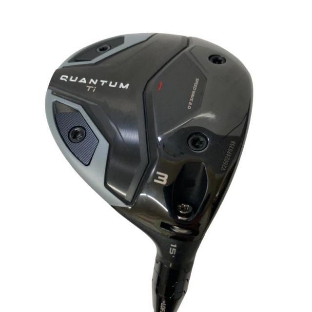 【中古】 キャロウェイ QUANTUM Ti 3W フェアウェイウッド FW 純正特注シャフト (フレックスS) メンズ 男性用 右利き 右用 Bランク ゴルフクラブ
