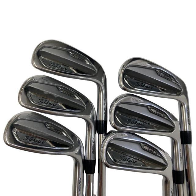 【中古】 タイトリスト Titleist T100 7S アイアンセット IR AMT TOUR WHITE (フレックスS) メンズ 男性用 右利き 右用 Cランク ゴルフクラブ