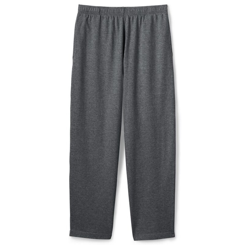 ランズエンド メンズ ボトムス カジュアルパンツ ニット ジャージー Mens Lands End Jersey Knit Pants Charcoal Heather チャコール 8,610円