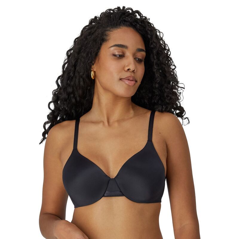 バリ レディース アンダーウェア ブラジャー Bali One Smooth U Smoothing Concealing Underwire Bra DF3W11 Black ブラック