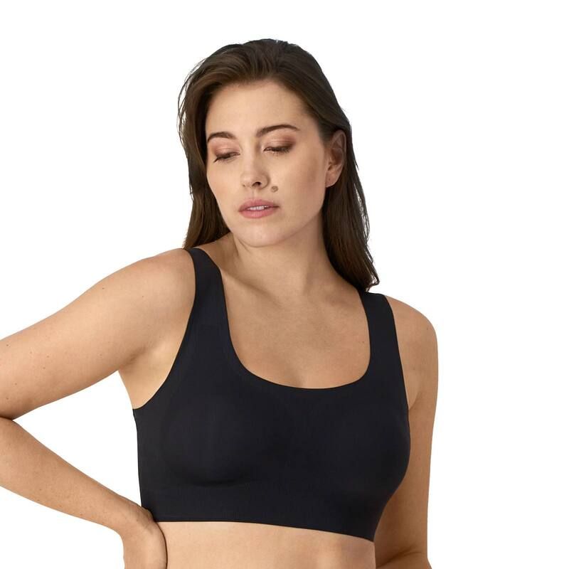 バリ レディース アンダーウェア ブラジャー Bali Comfort Revolution Easylite Seamless Wireless Bra DF3491 Black ブラック