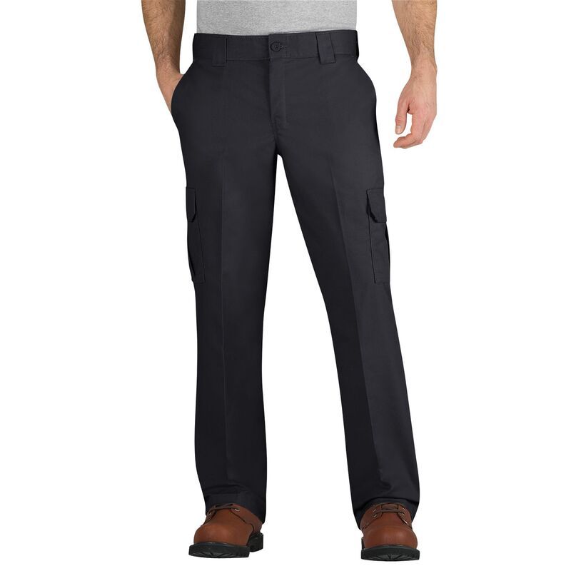ディッキーズ メンズ ボトムス カジュアルパンツ カーゴパンツ Mens Dickies RegularFit Flex Fabricargo Pants Black ブラック