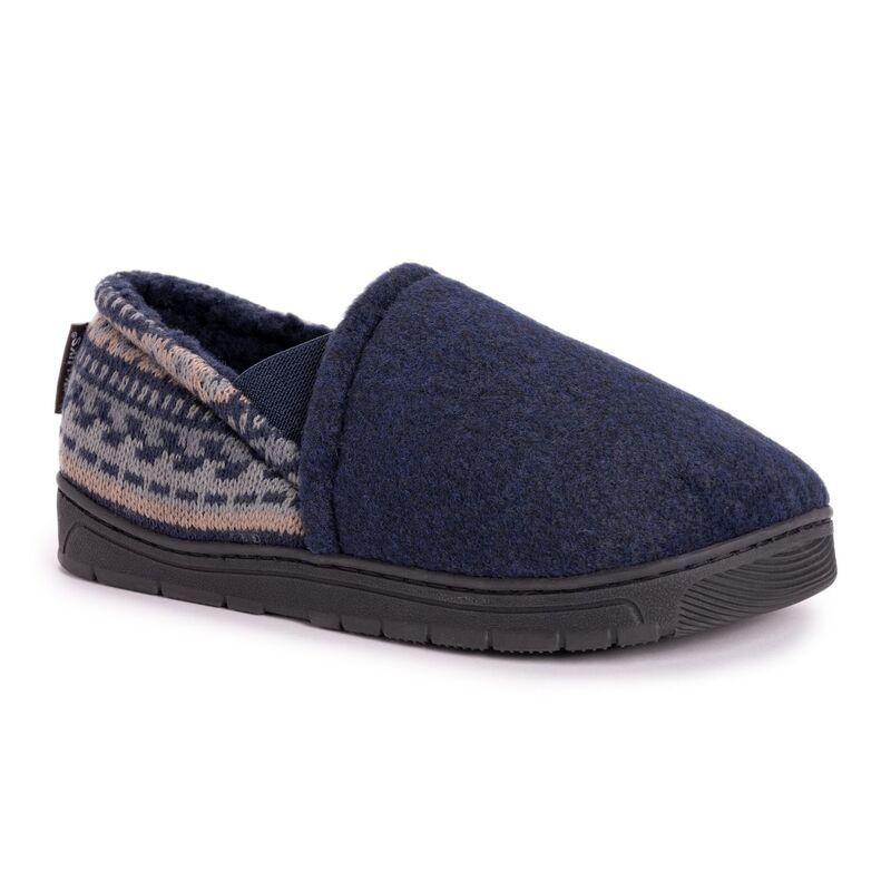 ムクルクス メンズ シューズ サンダル MUK LUKS Kristof Menslippers Navy ネイビー