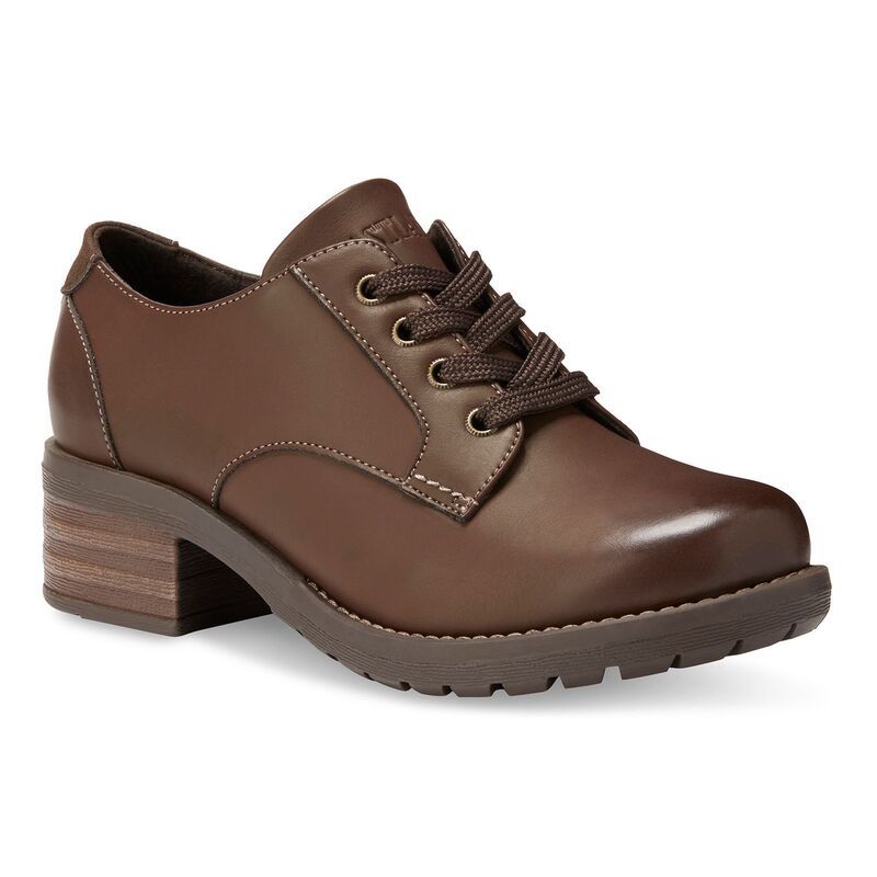 【送料無料】 イーストランド レディース オックスフォード シューズ Eastland Trish Womens Oxford Shoes Brown