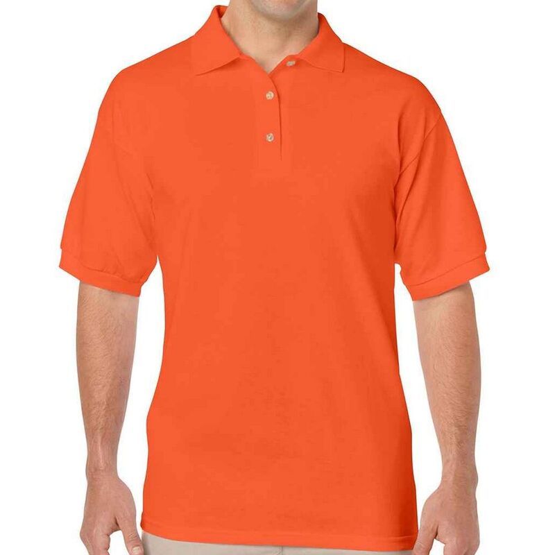ギルダン メンズ トップス Tシャツ ポロシャツ Gildan Mens DryBlend Polo Shirt Orange オレンジ