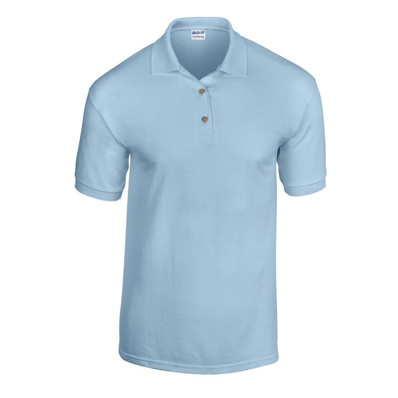 ギルダン メンズ トップス Tシャツ ポロシャツ Gildan Mens DryBlend Polo Shirt Light Blue ブルー