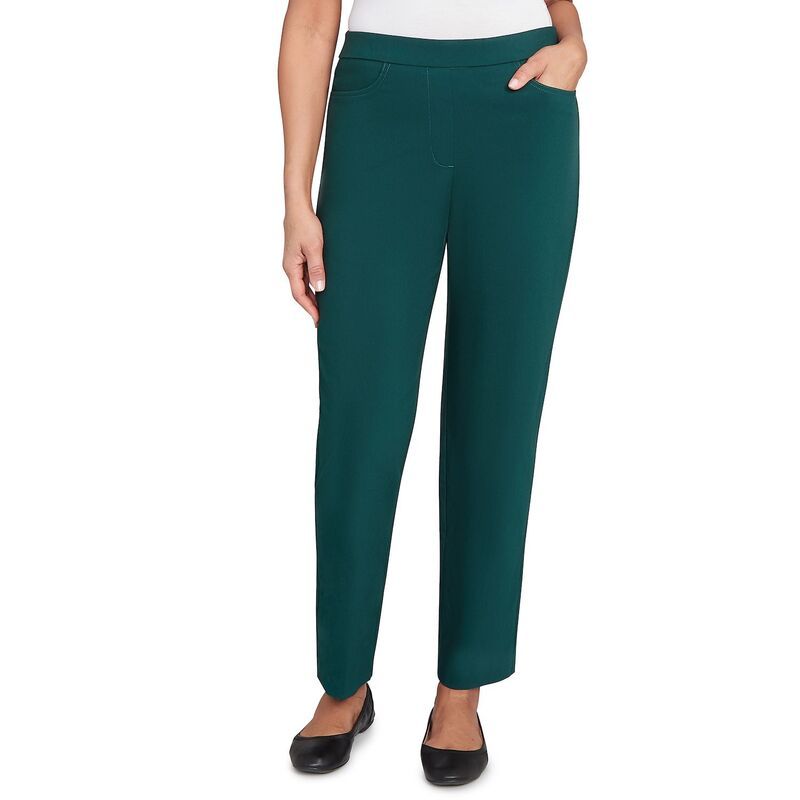 アルフレッド ダナー レディース ボトムス カジュアルパンツ Womens Alfredunner Allure Fitted Stretch Short Length Pants Emerald エ