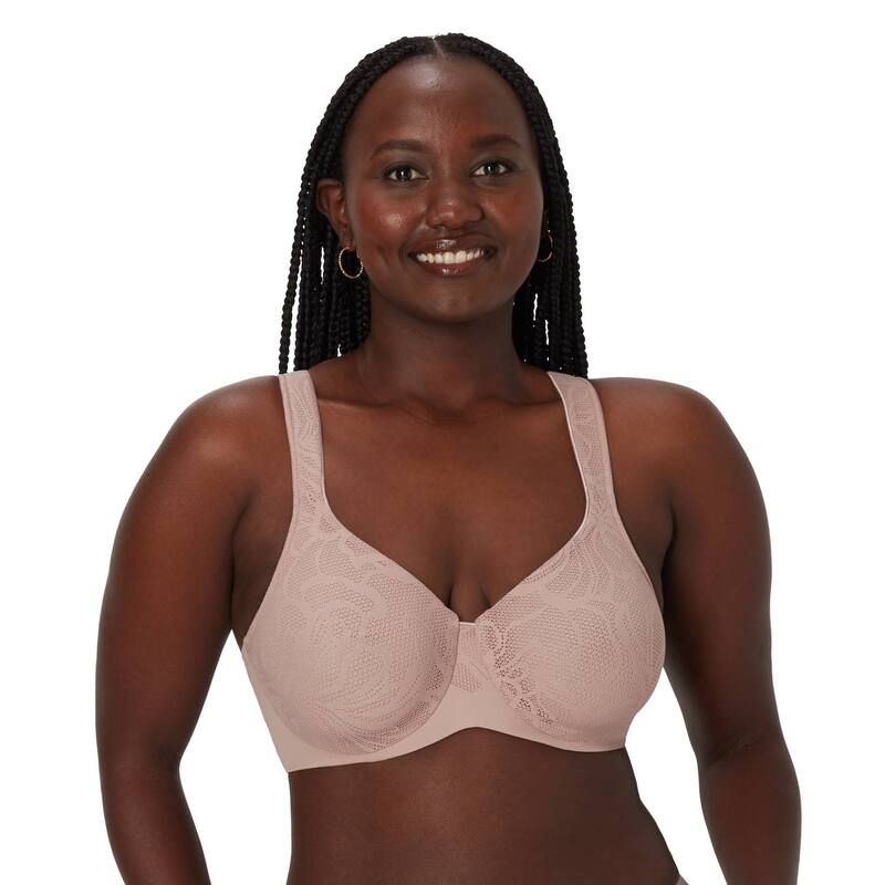 バリ レディース アンダーウェア ブラジャー ミニ Balis Coolest Smoothing Underwire Minimizer Bra DF4584 Evening Blush ブラッシュ