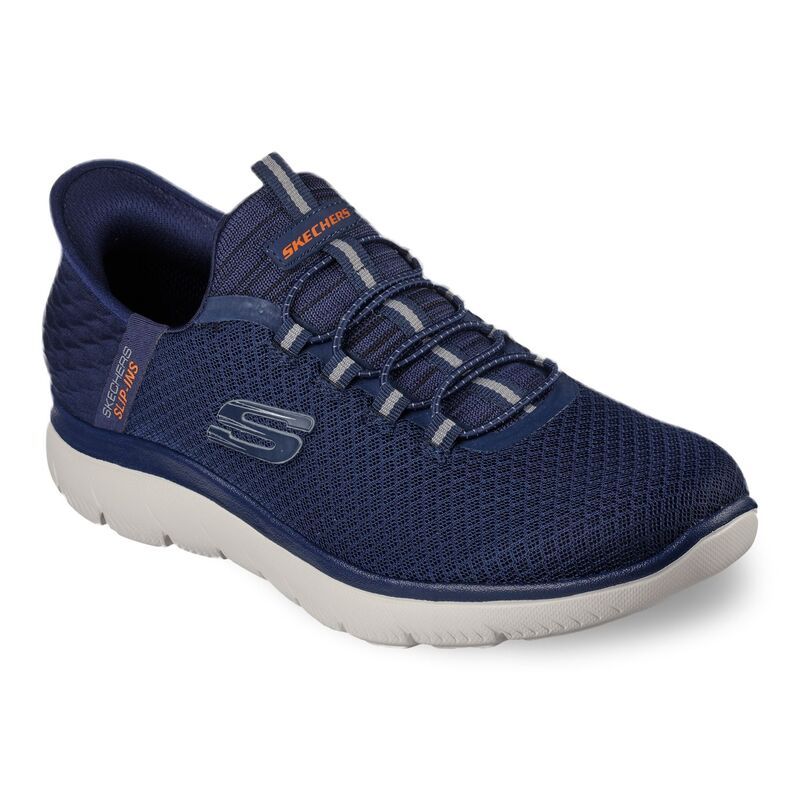 スケッチャーズ メンズ シューズ スニーカー Skechers Hands Free Slipinsummits High Range Menshoes Navy ネイビー
