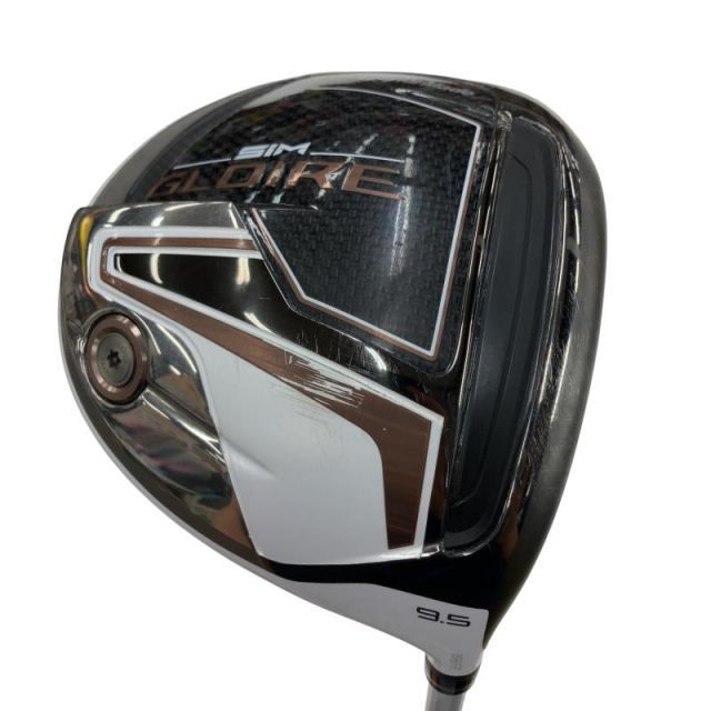 【中古】 テーラーメイド SIM GLOIRE 9.5° ドライバー DR 純正特注シャフト (フレックスS) メンズ 男性用 右利き 右用 Cランク ゴルフクラブ