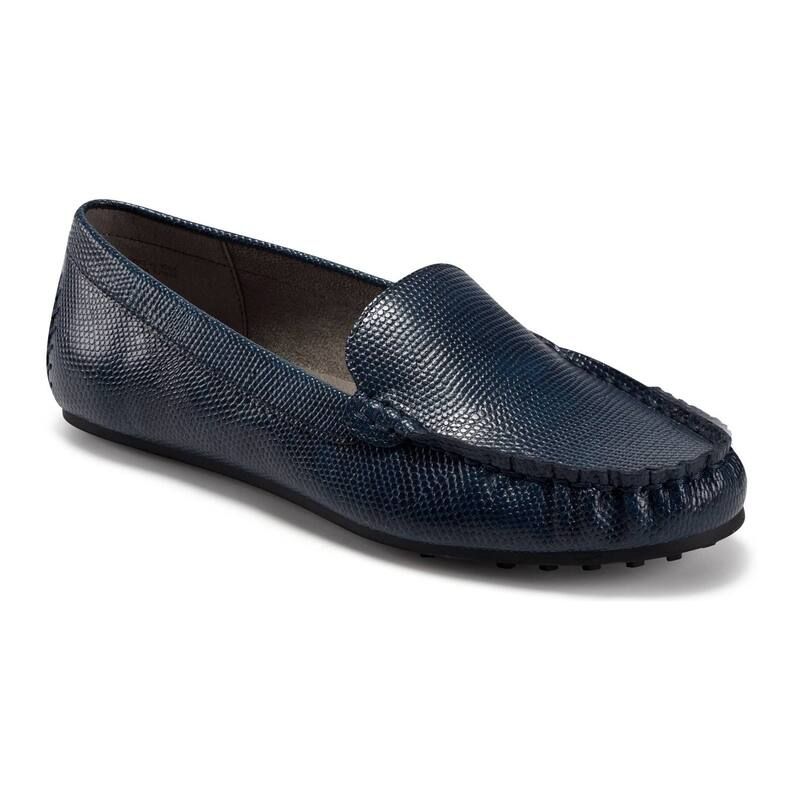 エアロソールズ レディース シューズ スリッポン・ローファー Aerosoles Over Drive Womens Flats Navy Pu ネイビー