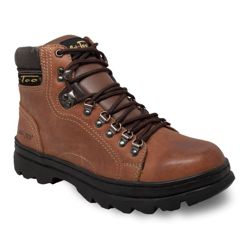 アドテック メンズ シューズ ブーツ・レインブーツ AdTec Hiker Mens Work Boots Brown ブラウン