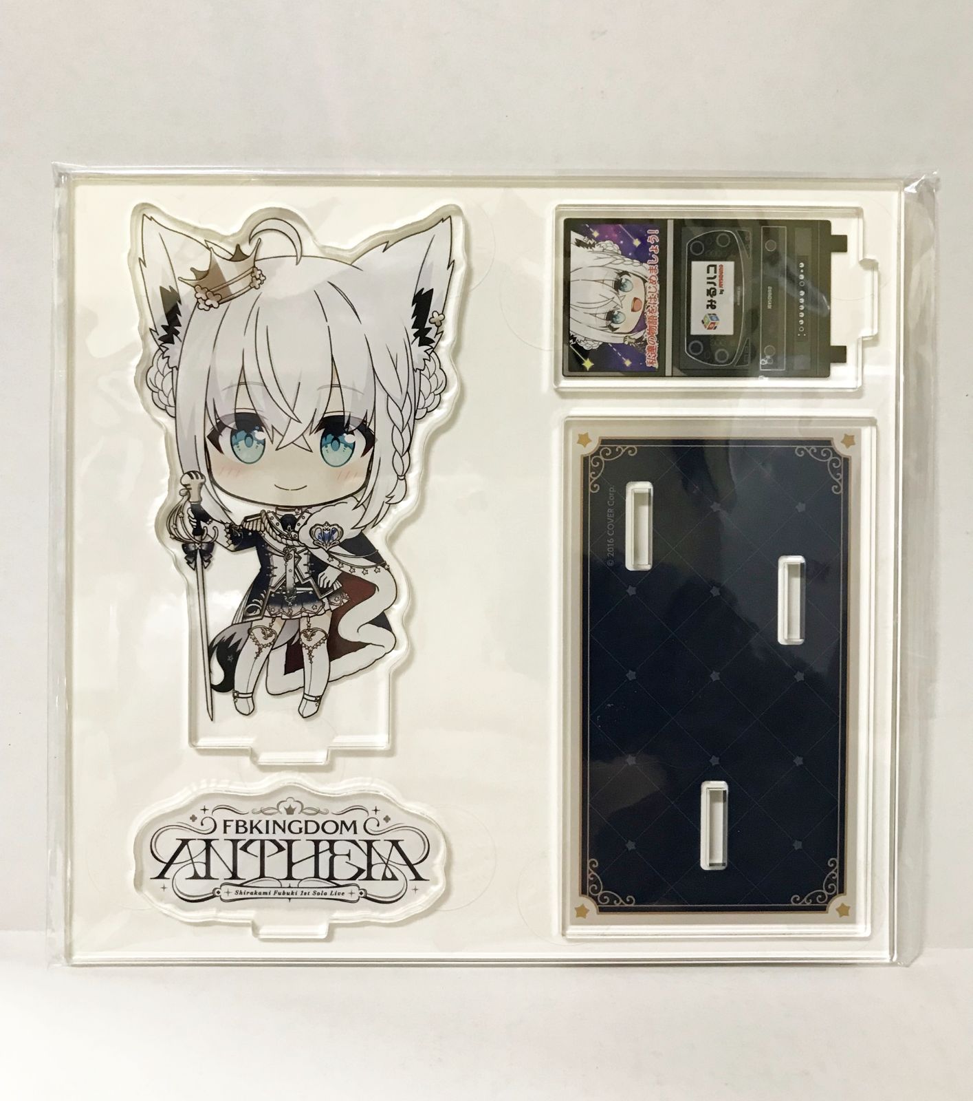 27.【未開封】白上フブキ アクリルジオラマ 1stソロライブ FBKINGDOM “ANTHEM” ホロライブ【併売品】