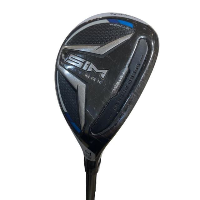 【中古】 テーラーメイド SIM MAX U4 ユーティリティ UT TENSEI BLUE TM60(UT) (フレックスR) メンズ 男性用 右利き 右用 Cランク ゴルフクラブ