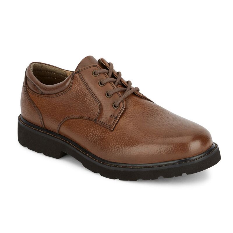 ドッカーズ メンズ シューズ オックスフォード DockersR Shelter Mens Wateresistant Oxford Shoes Dark Tan タン