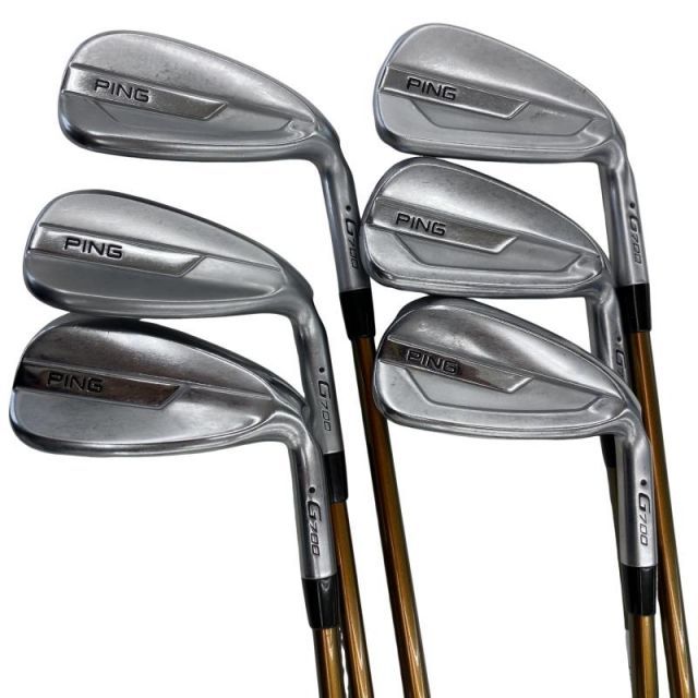 【中古】 ピン G700 7S アイアンセット IR ALTA J CB(IR) (フレックスS) メンズ 男性用 右利き 右用 Cランク ゴルフクラブ